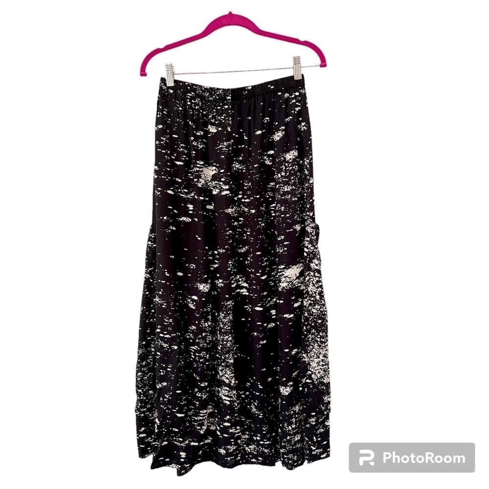 Blanque Spatter Print Lagenlook Skirt Size 0